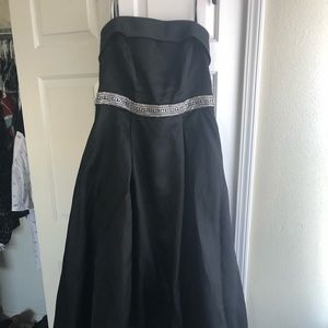Black formal dress